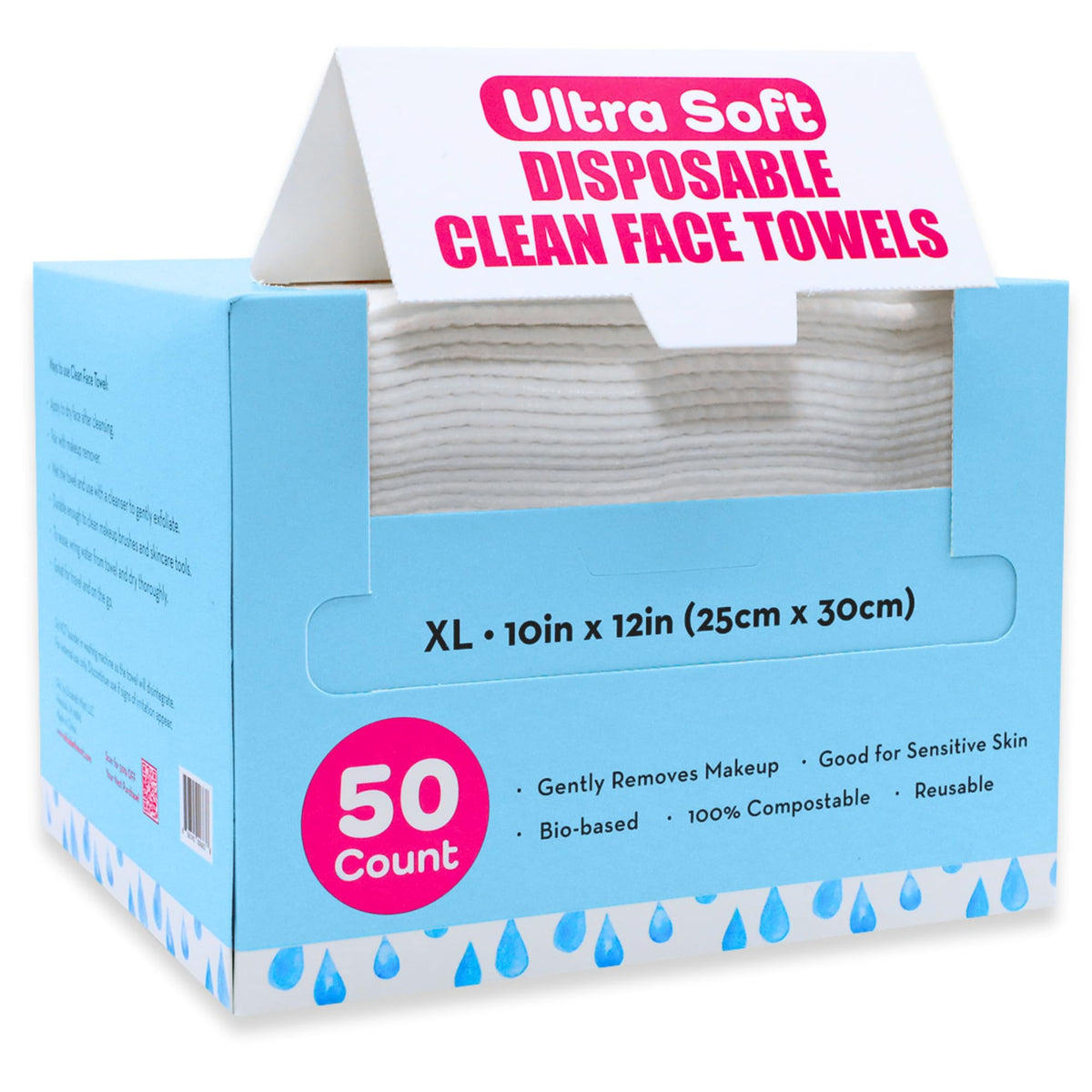 Elizabeth Mott Thank Me Later disposable towels pack for convenient cleansing and makeup removal