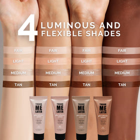 Packaging box of Elizabeth Mott Glow Enhancer featured for branding.