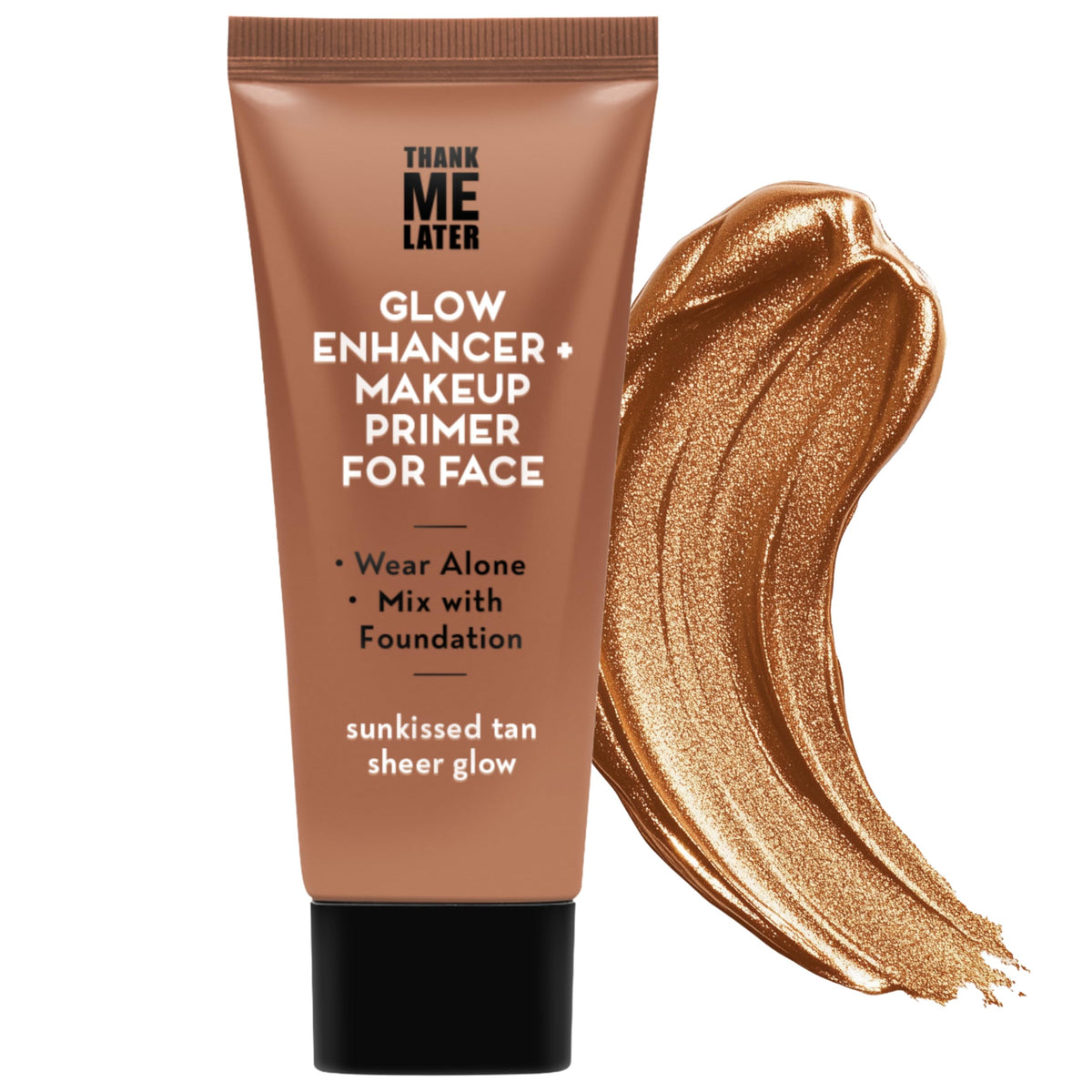 Glow Enhancer swirl texture reveals luminous, non-greasy finish.