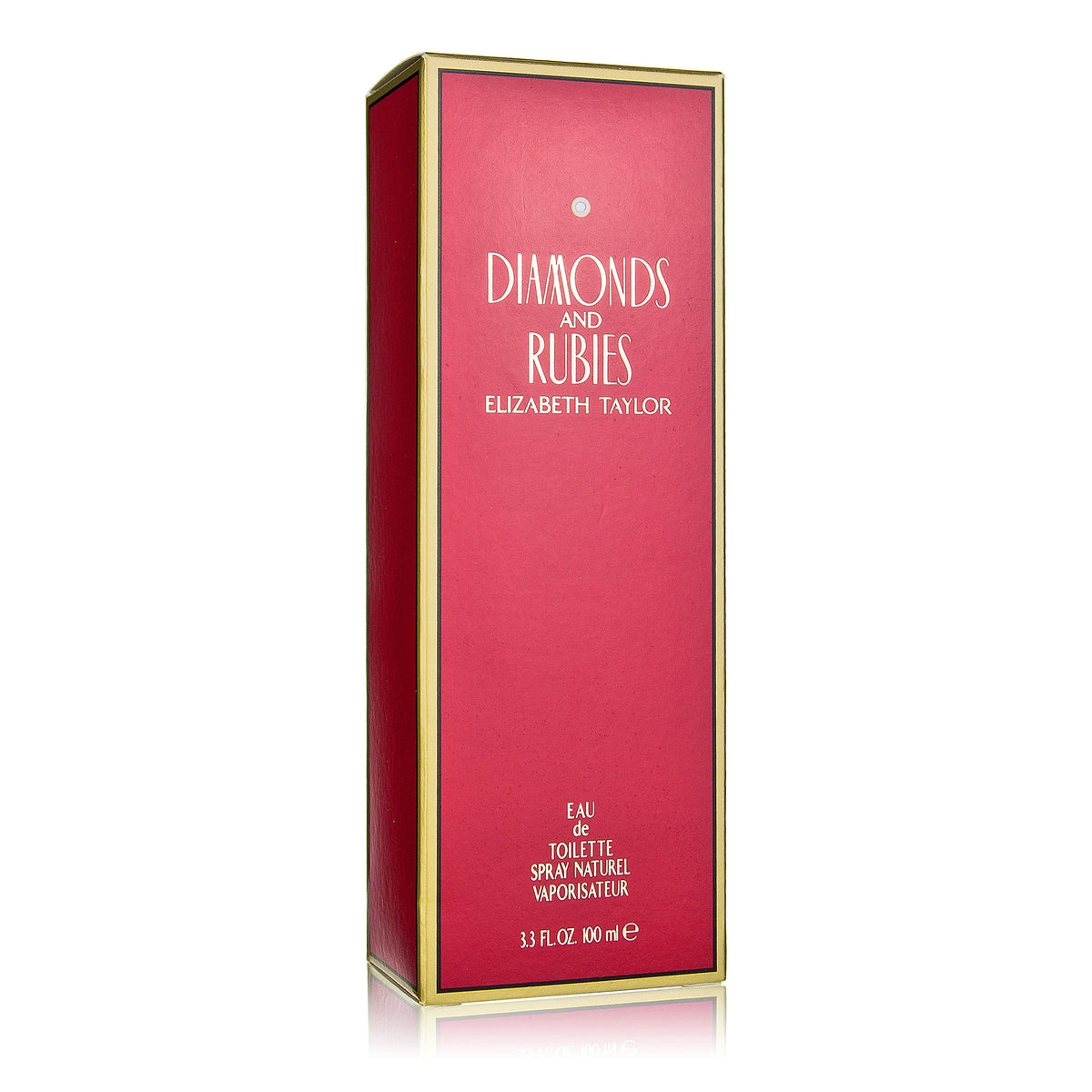 Elizabeth Taylor Diamonds & Rubies bottle spray highlights fragrance mist for daily luxury