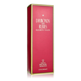 Elizabeth Taylor Diamonds & Rubies bottle spray highlights fragrance mist for daily luxury
