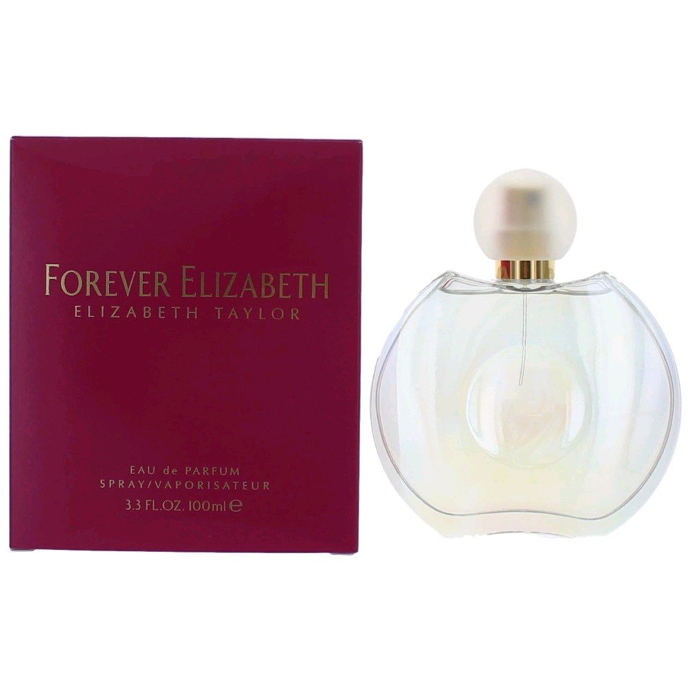 Elizabeth Taylor Forever Elizabeth EDP bottle, versatile fragrance for day and night wear.