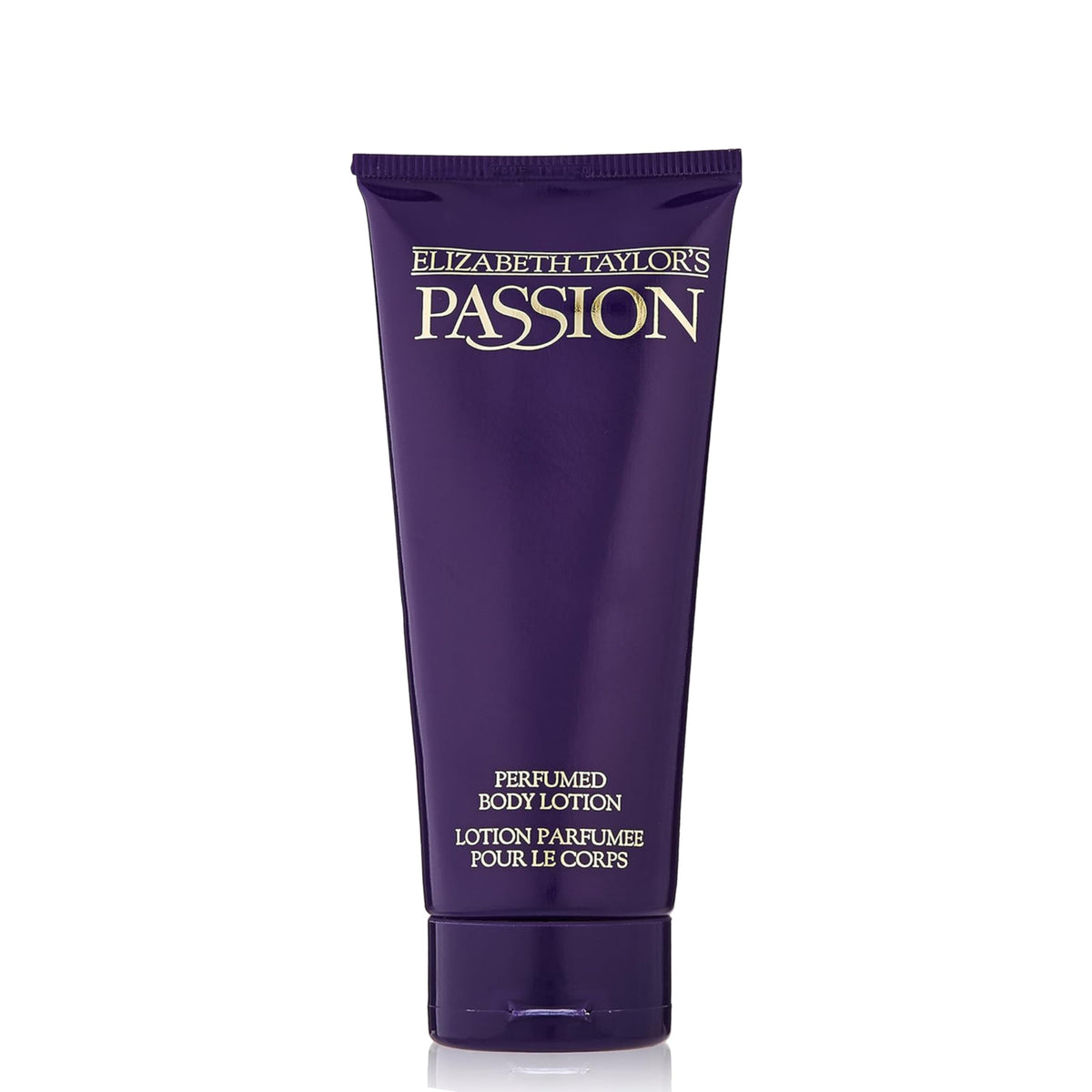 Elizabeth Taylor Passion gift set box presented as a chic present.