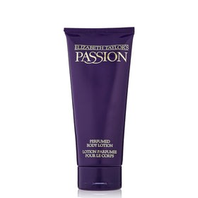 Elizabeth Taylor Passion gift set box presented as a chic present.