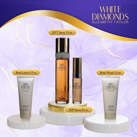 Elizabeth Taylor White Diamonds mini EDP bottle portable luxury for on-the-go use