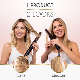 360° airflow vents help lock in curls and waves