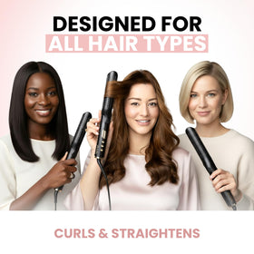ELLA BELLA salon-quality shine shot for frizz control.