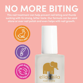 Two-pack Ella+mila No Bite packaging for families