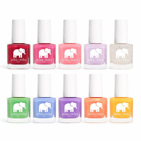 ella-mila professional nail polish color 01 for quick-dry vibrant manicure