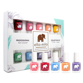 ella-mila professional nail polish color 06 for vegan non-toxic formula with vibrant hue