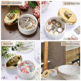 ELLDOO multipurpose container doubles as trinket or candy jar