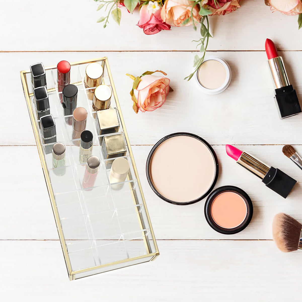 ELLDOO rollerball organizer features compact dimensions for small spaces.