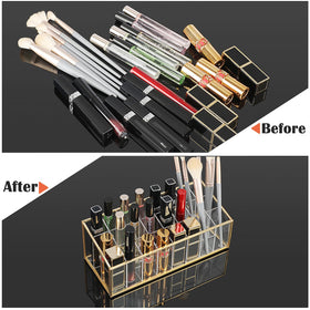 ELLDOO rollerball organizer doubles as a multipurpose makeup display.
