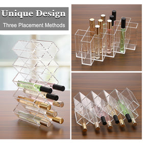 ELLDOO rollerball display top view showcases stacked arrangement versatility