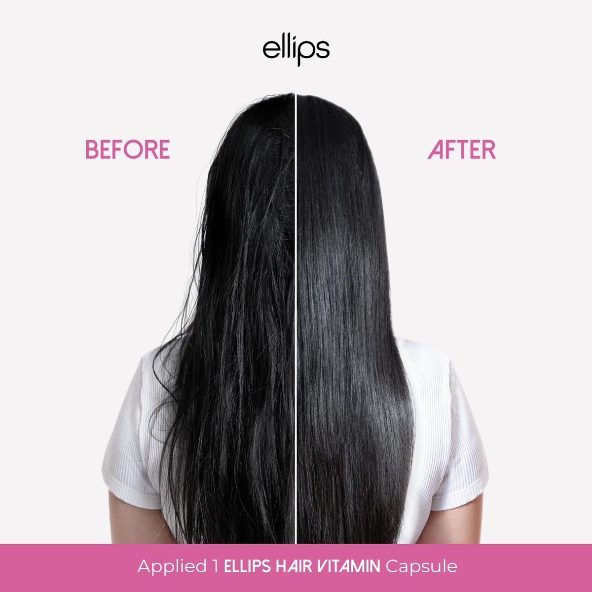 Ellips Hair Oil frizz-control and shine for smooth, radiant hair.