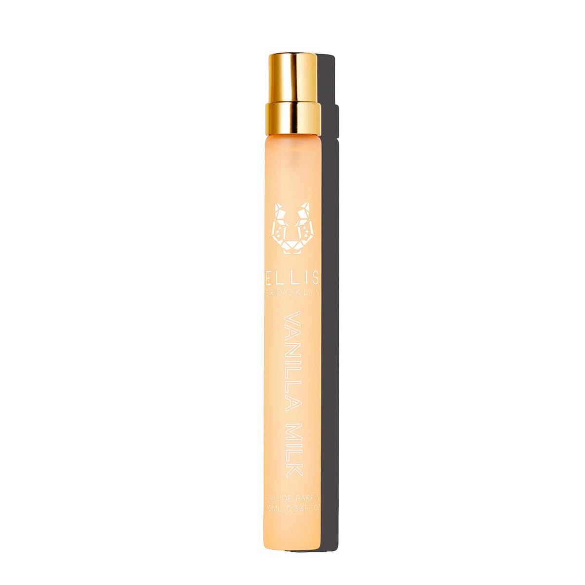 Ellis Brooklyn Vanilla Milk EDP bottle, creamy vanilla and sandalwood notes visible.