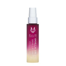 Ellis Brooklyn VANILLA SIN fragrance mist bottle, close-up for everyday gourmand scent.