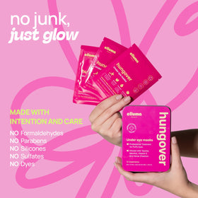 Elluma Beauty caffeine patch demonstrates energizing morning routine