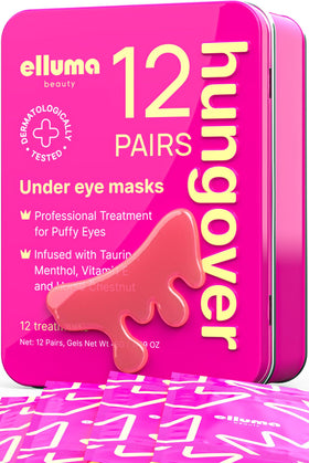 Elluma Beauty under eye patches pack shot for refreshed appearance