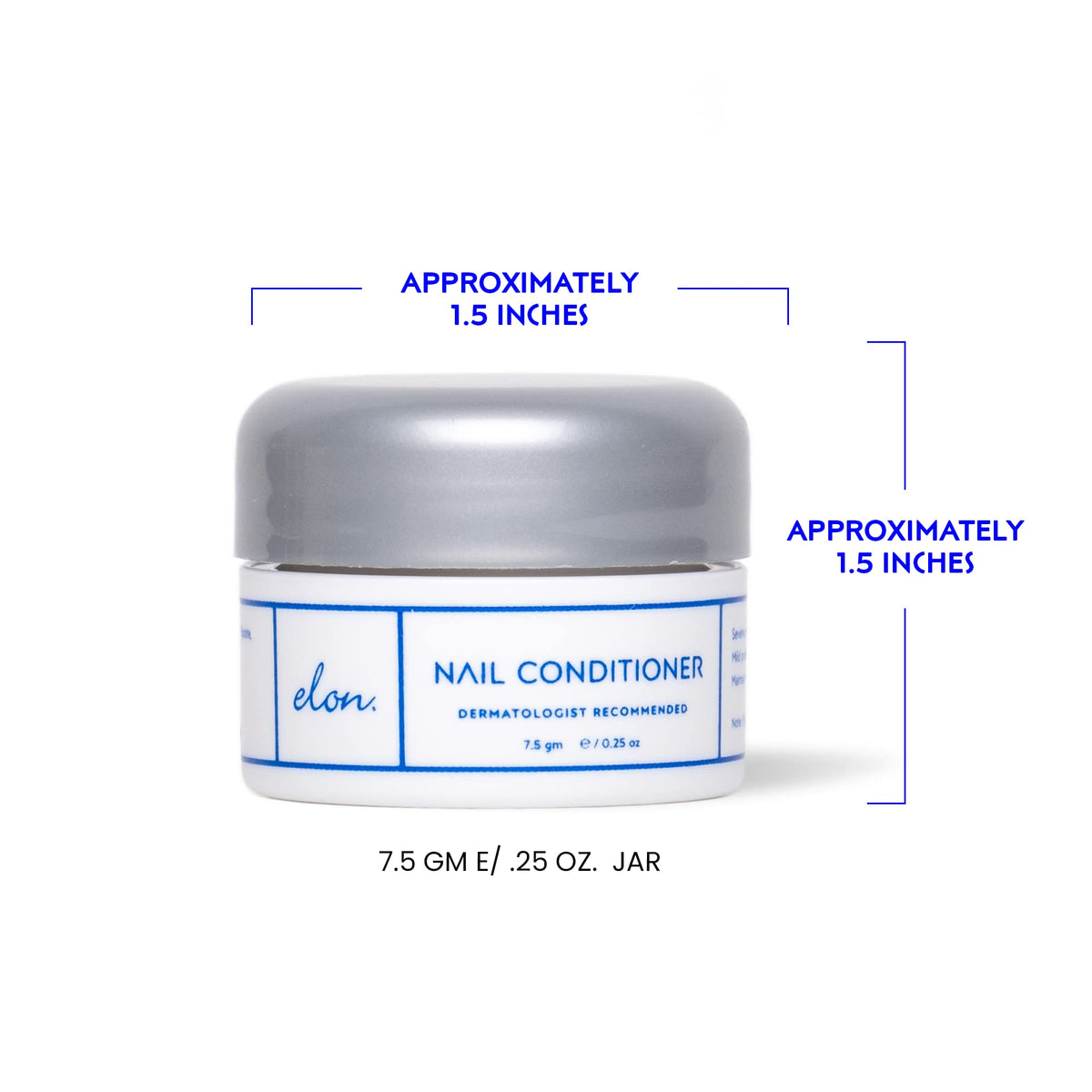 Elon Lanolin-Rich Nail Conditioner cream texture with light finish