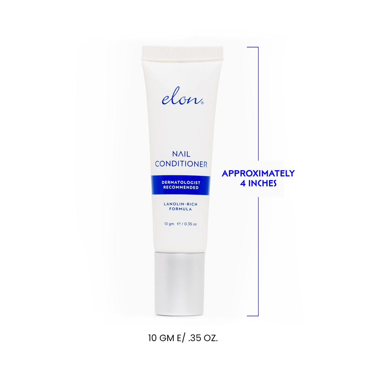 Elon Lanolin-Rich Nail Conditioner texture close-up shows cream