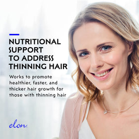 Elon R3 fish collagen peptides support hair, skin, and nails