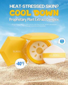 ELROEL Pang Pang Big Sun Cushion Plus body application for head-to-toe coverage.