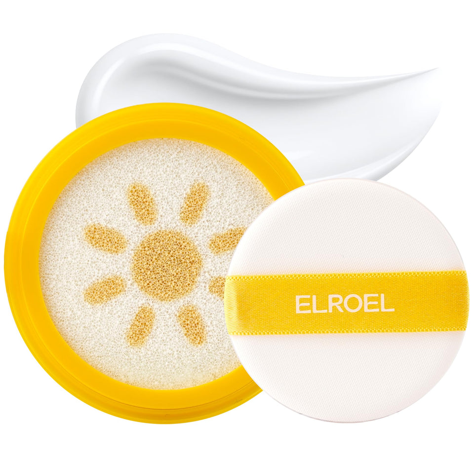 ELROEL Pang Pang Sun Cushion Case for portable SPF protection on the go