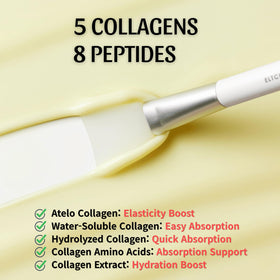 ELT silicone brush included enables clean, even mask application