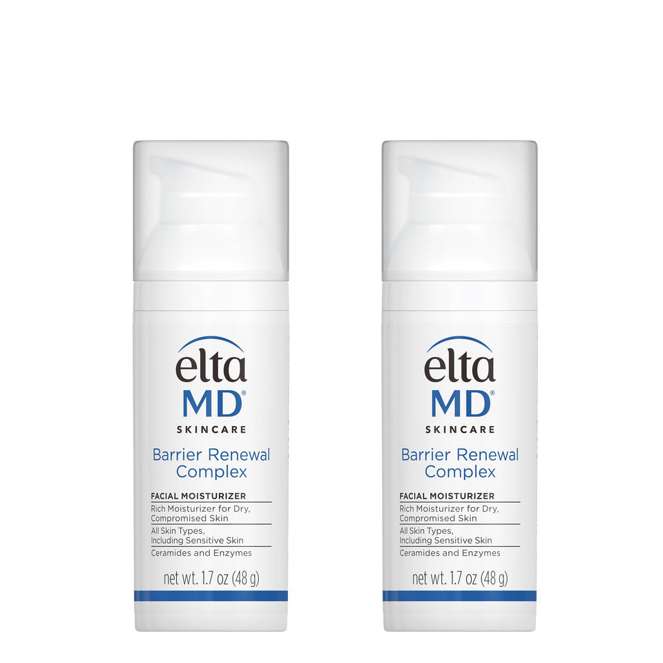 EltaMD Barrier Renewal Complex bottle with pump for dry skin hydration.
