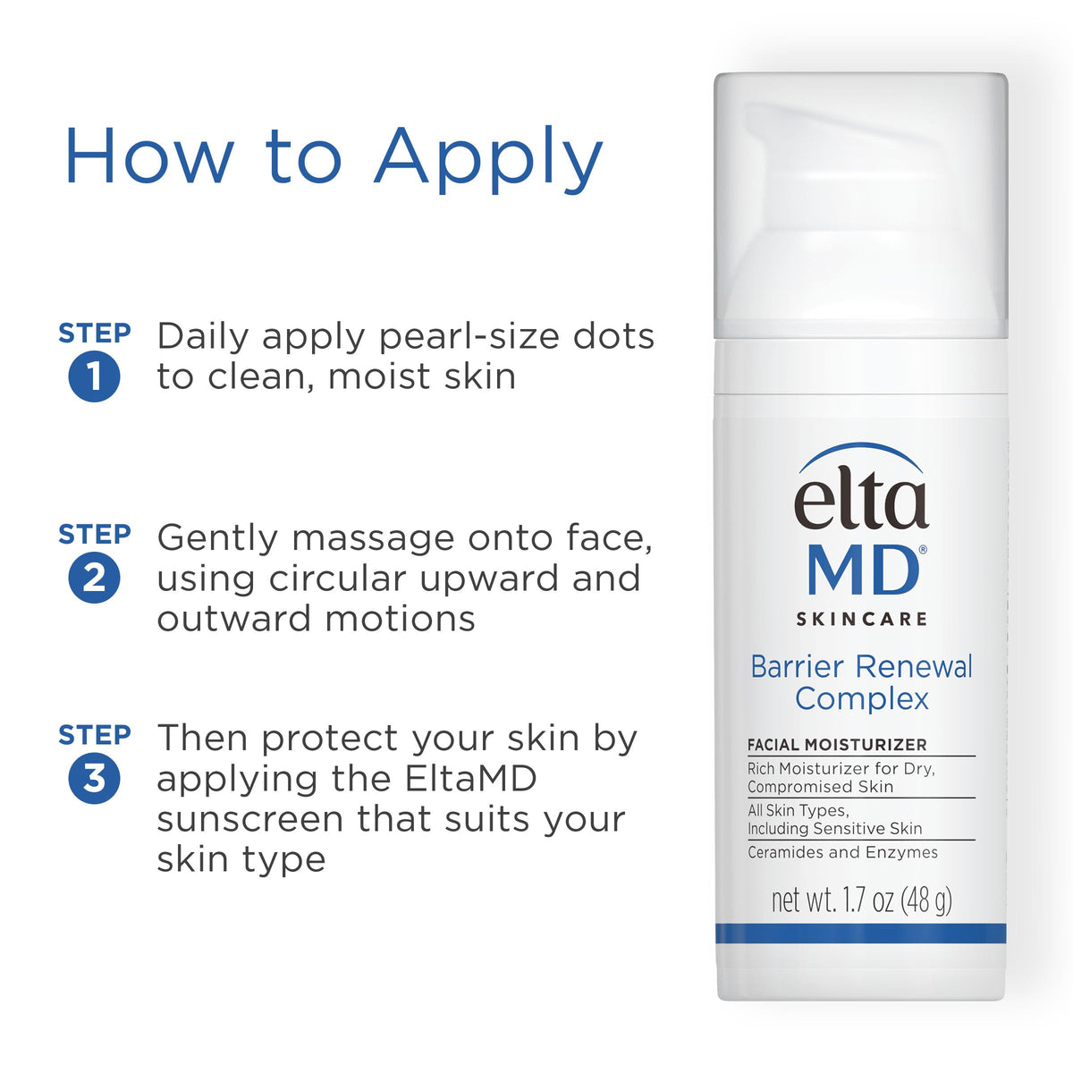 Two-pack box of EltaMD Barrier Renewal Complex offers value.