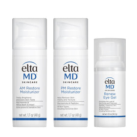 EltaMD AM Restore packshot showing daytime hydration for daily routine.