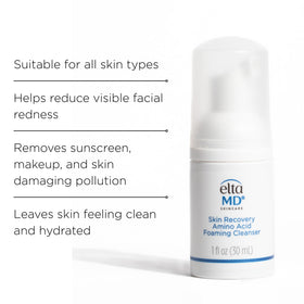 EltaMD On-the-go skincare ritual with compact mini set for daily protection