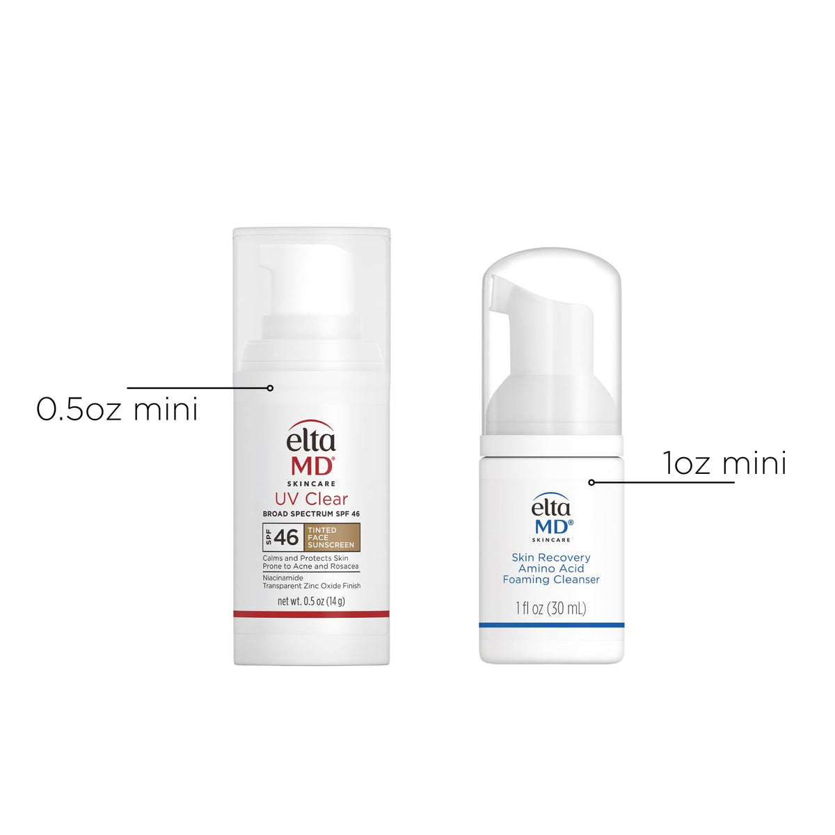 EltaMD UV Clear Tinted Sunscreen bottle with SPF 46, calming and protective