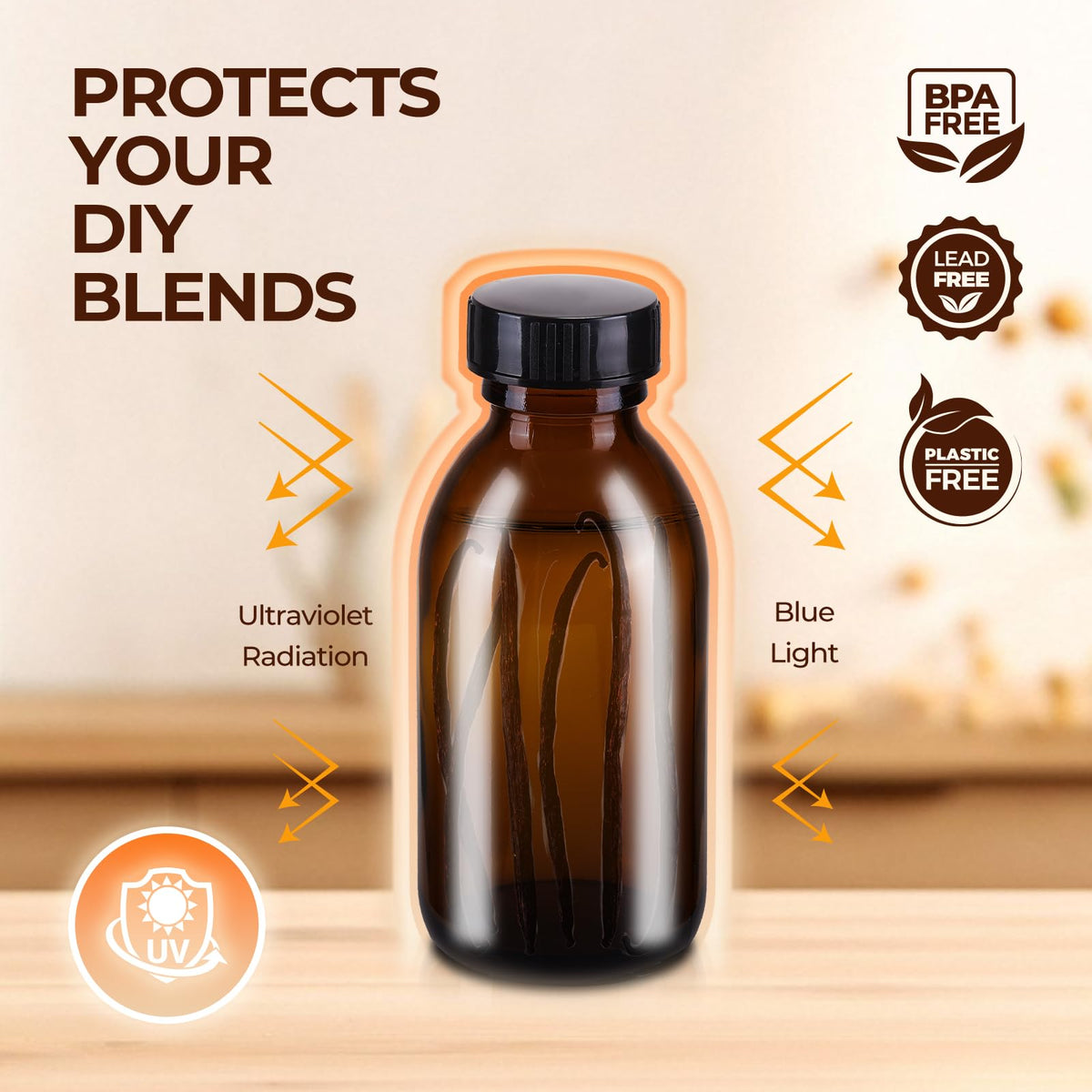 Elumeiro 7-pack gift-ready bottles suit holidays and handmade gifts.