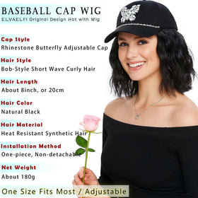ELVAELFI silk-soft heat-resistant synthetic hair with natural shine