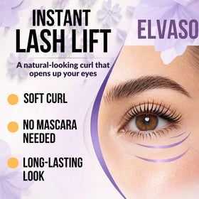 Elvaso glue balm secures lashes gently on pad surface during lift