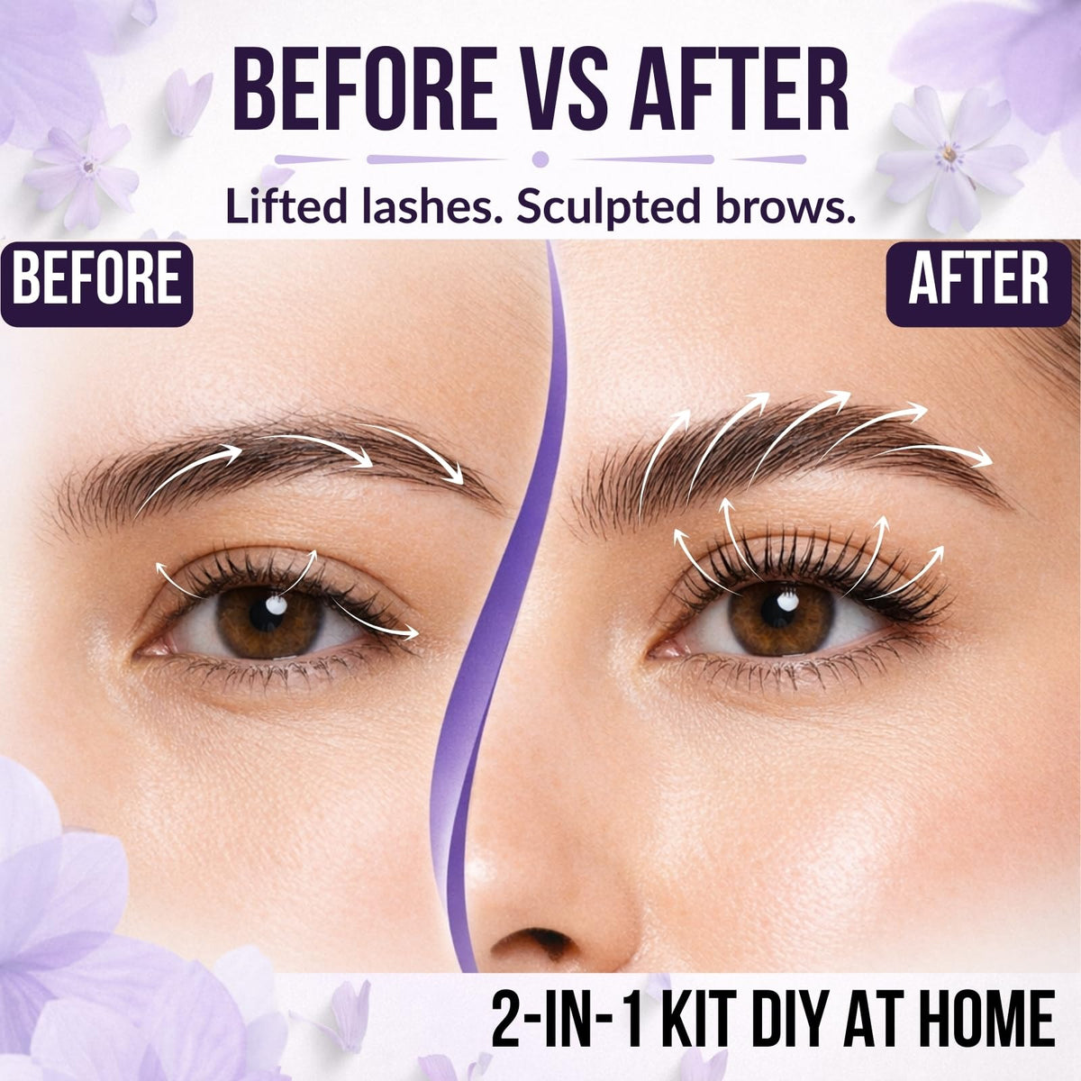 Elvaso ultra-soft transparent lift pads contour for natural lash lift