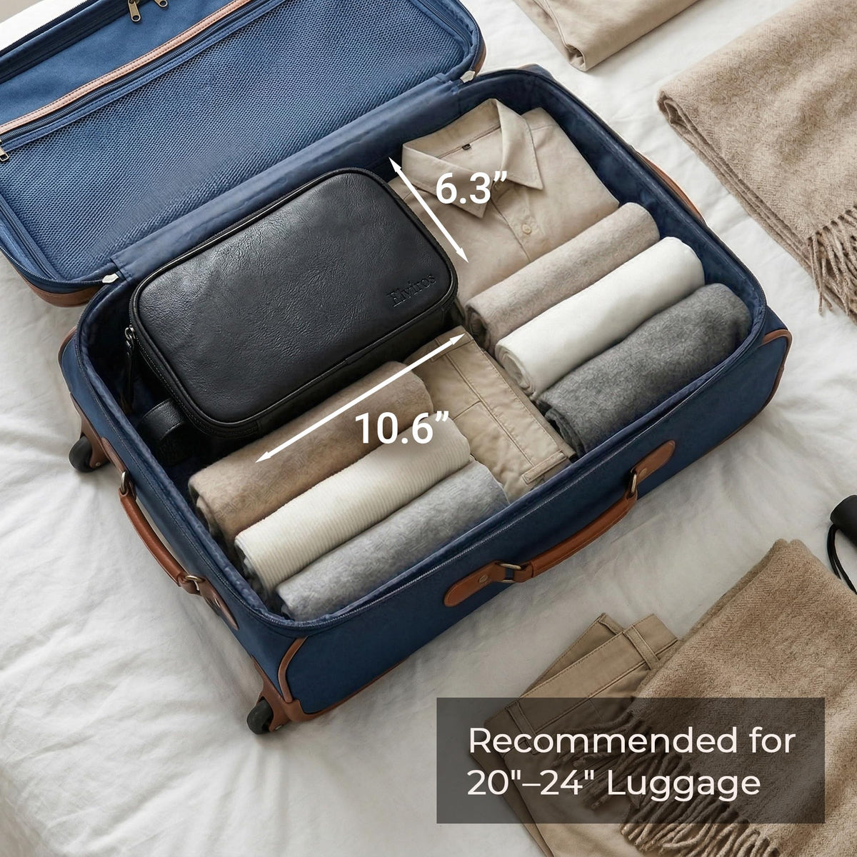 Elviros durable stitching reinforces longevity under frequent use.