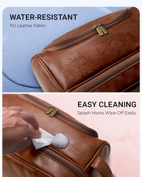 Elviros bolsa con gancho giratorio desplegable para colgar en baño o habitación de hotel.