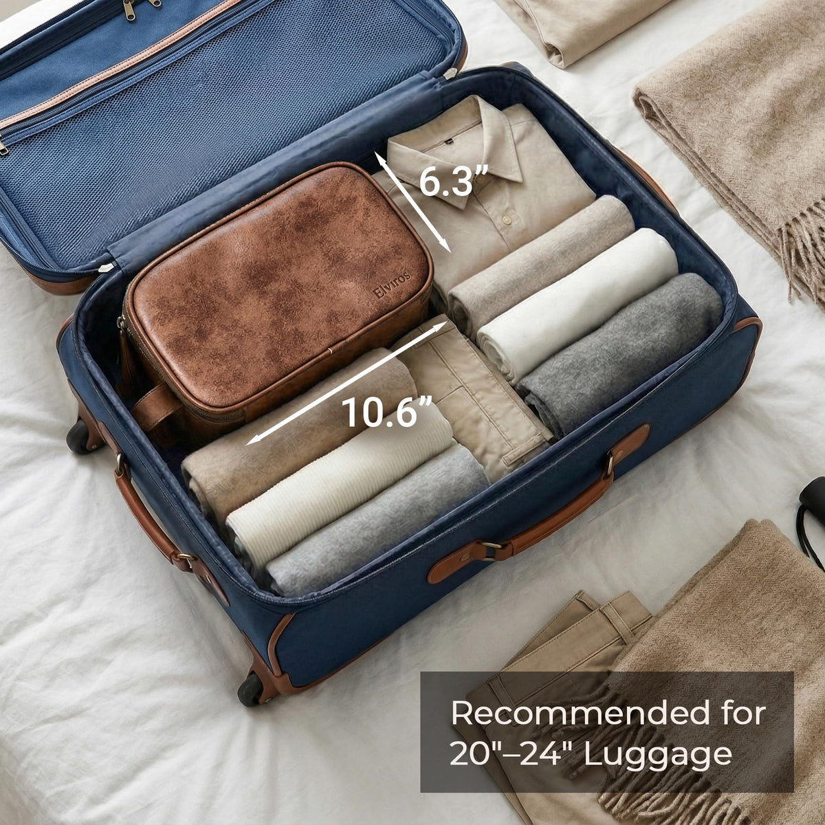 Elviros waterproof shoe pocket protects gym gear during travel