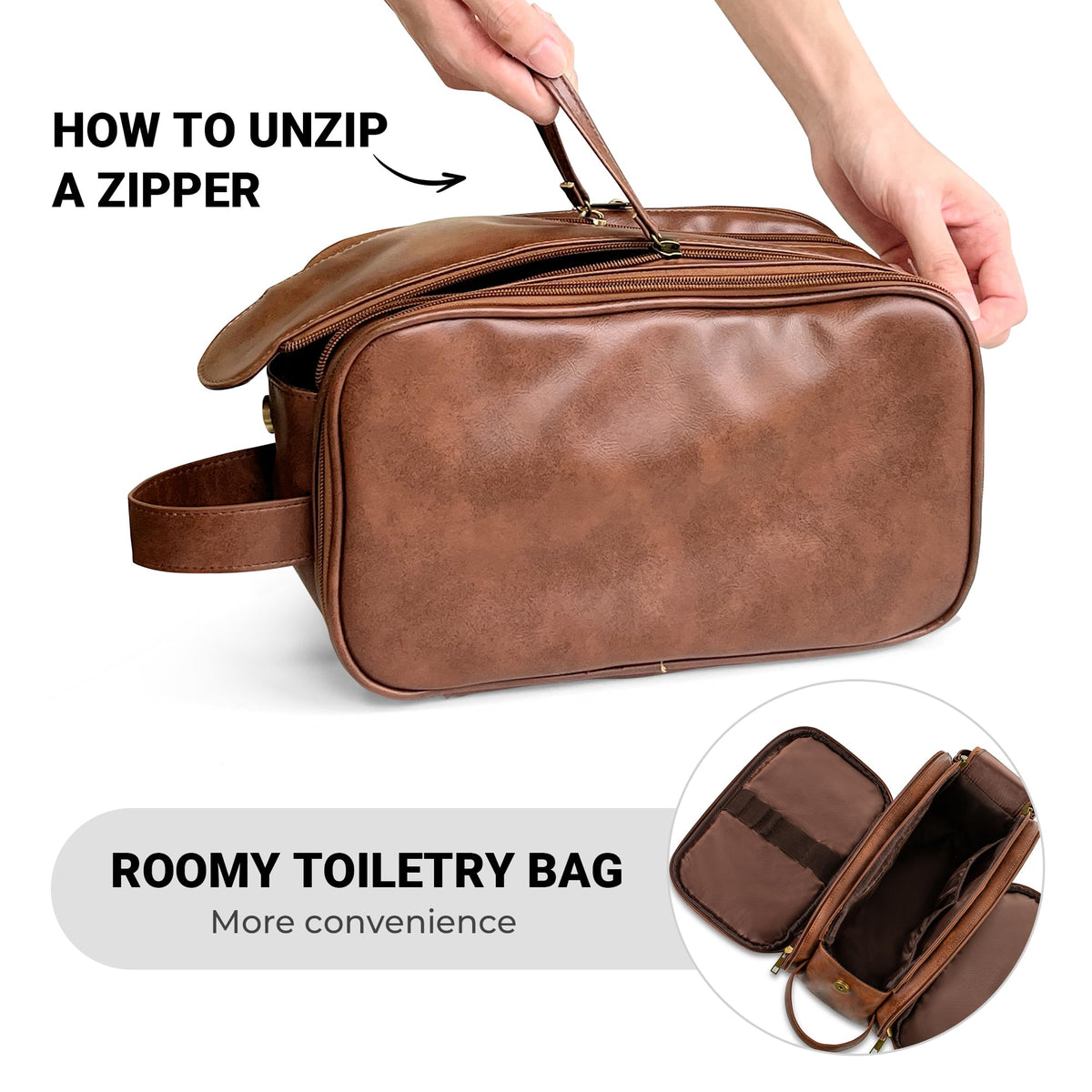 Elviros waterproof pouch protects a hair dryer and other wet items.