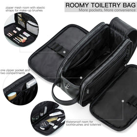 Elviros bag interior with multiple pockets keeping items sorted during travel.