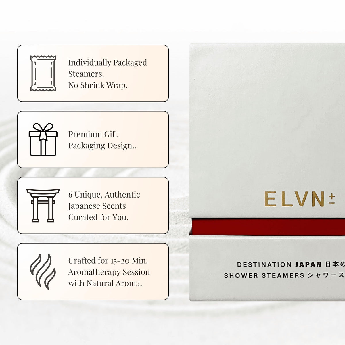 ELVN± Momi Fir steamer—calming conifer scent after work