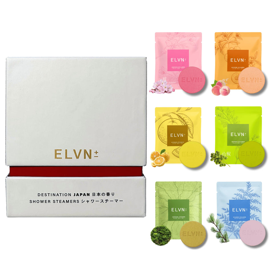 ELVN± Aromatherapy Shower Steamer Yuzu—uplifting citrus for morning focus
