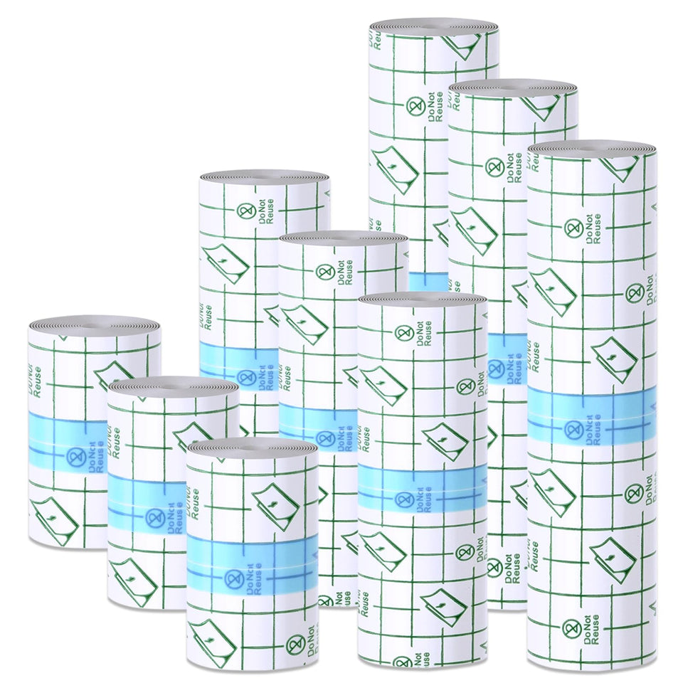 Emalla second skin tattoo cover 2inch roll: clear shield for showers and workouts