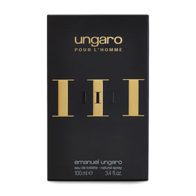 Packaging image of Emanuel Ungaro Pour L'Homme III 3.4 oz EDT