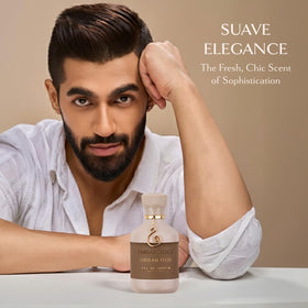 EMBAROUGE Urban Oud unisex silhouette emphasizes versatile wear.