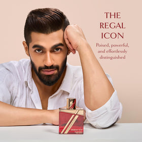 Embarooge Arabian Noir bottle side highlights masculine silhouette