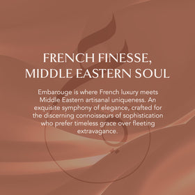 Embarooge Arabian Noir mist release captures scent diffusion